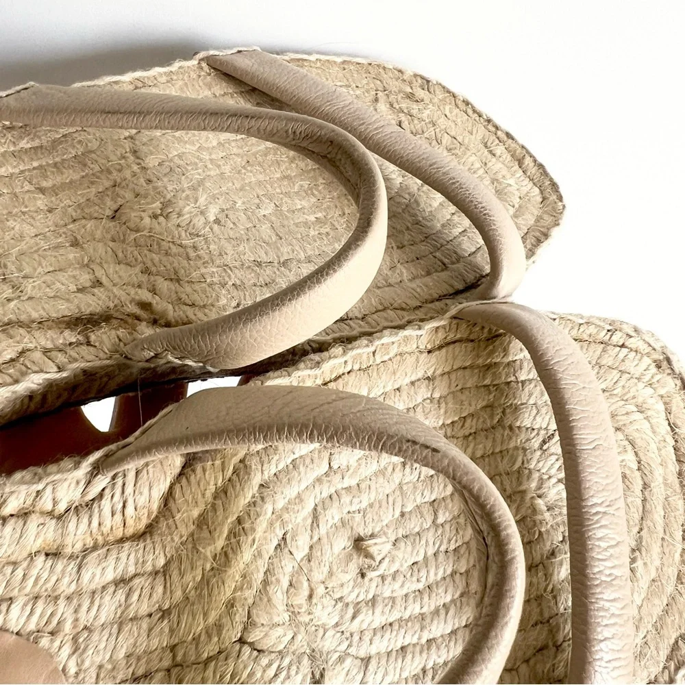 Everlane The Espadrille Sandal in Sand Size 8